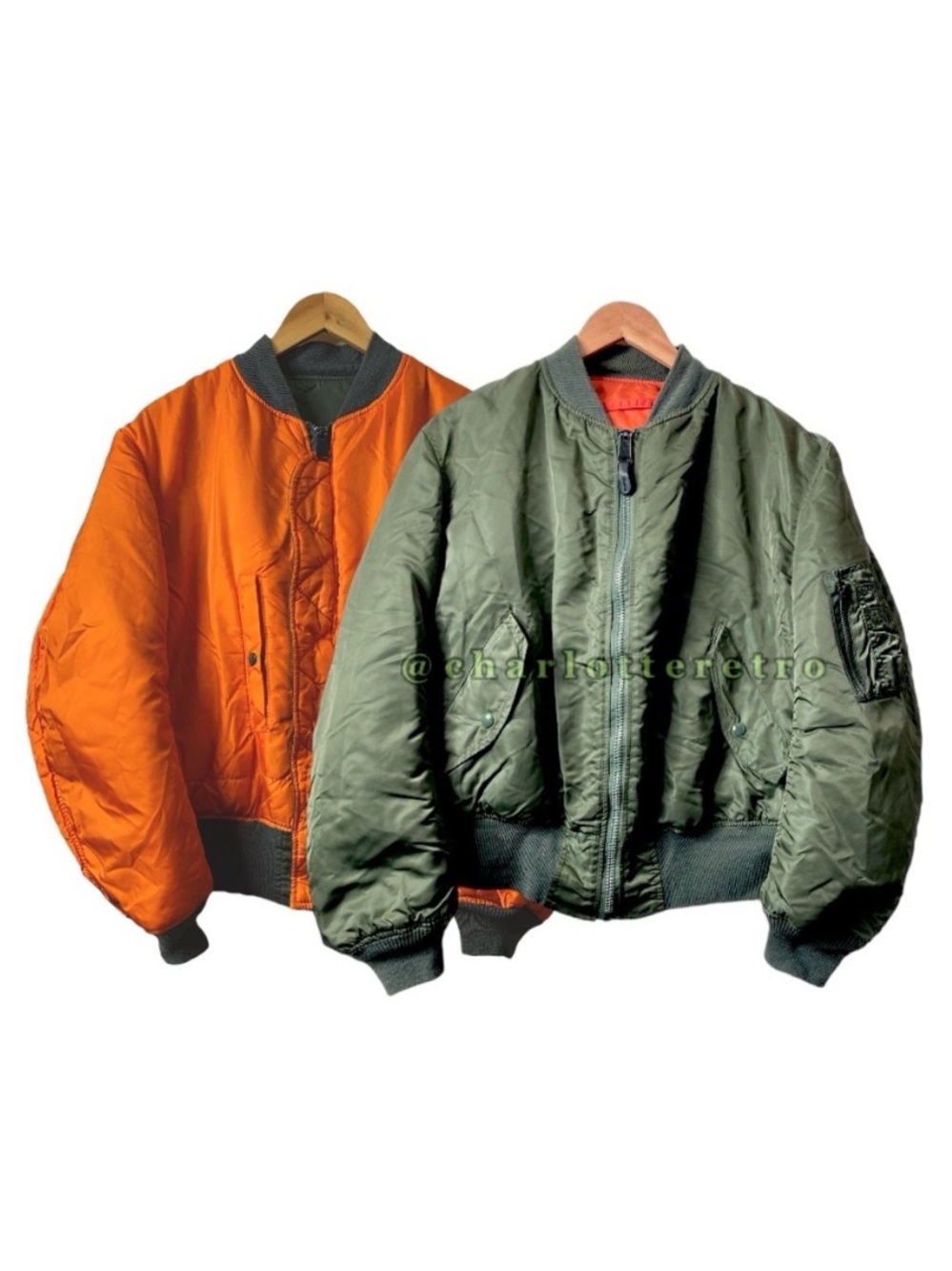 vtg Alpha Industries • USAF Flight Jacket • MIL-J-827901